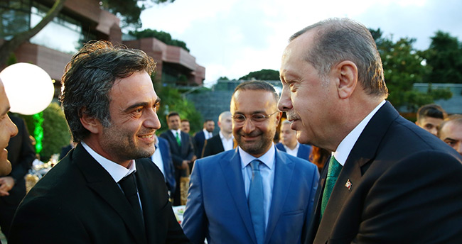 Erdoğan sanatçı ve sporculara iftar verdi