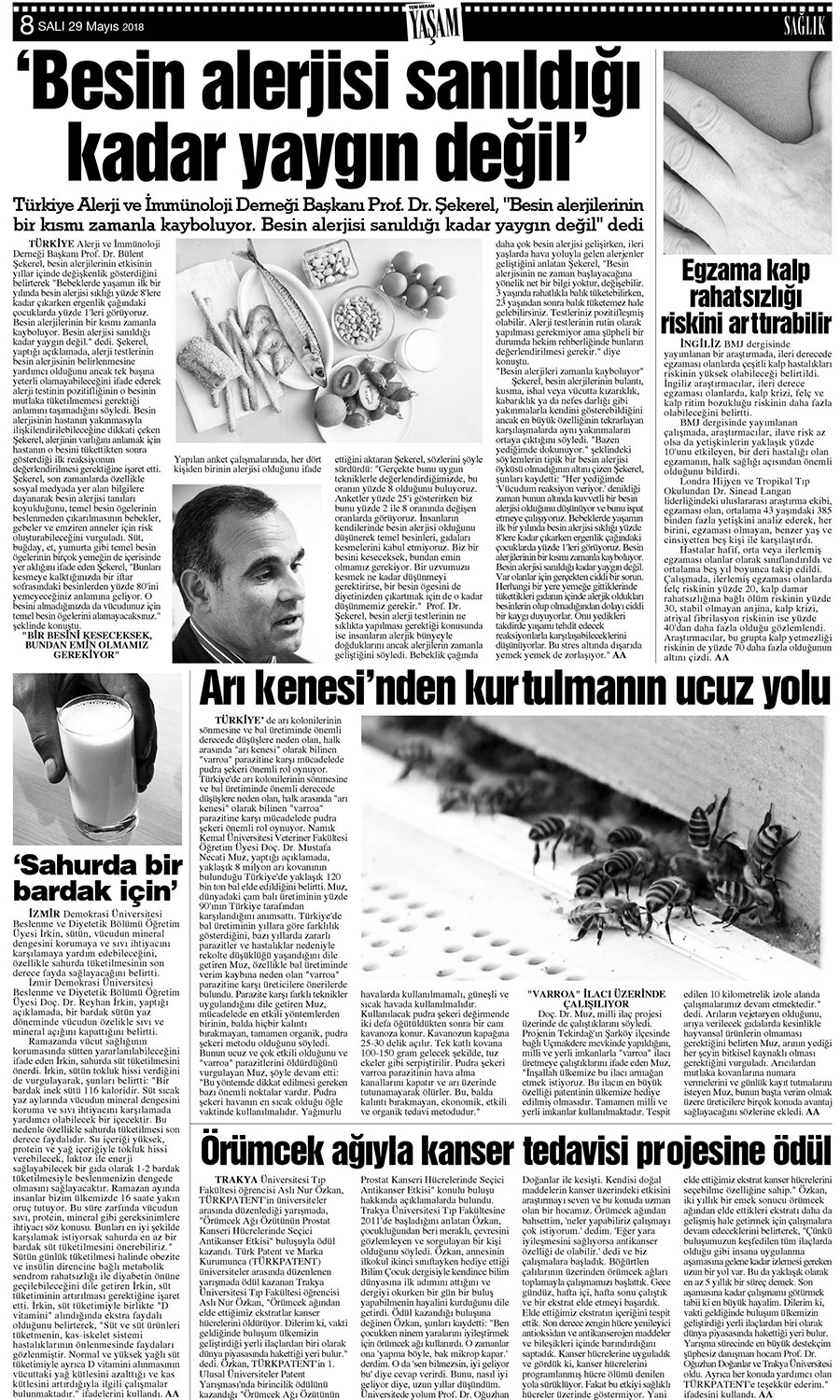 29 Mayıs 2018 Yeni Meram Gazetesi