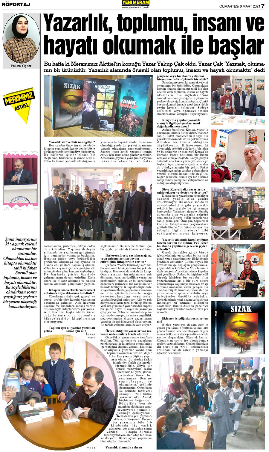 6 Mart 2021 Yeni Meram Gazetesi