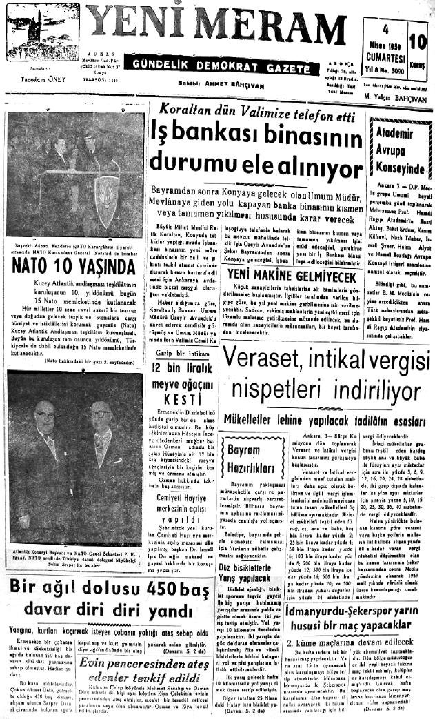 5 Nisan 2022 Yeni Meram Gazetesi
