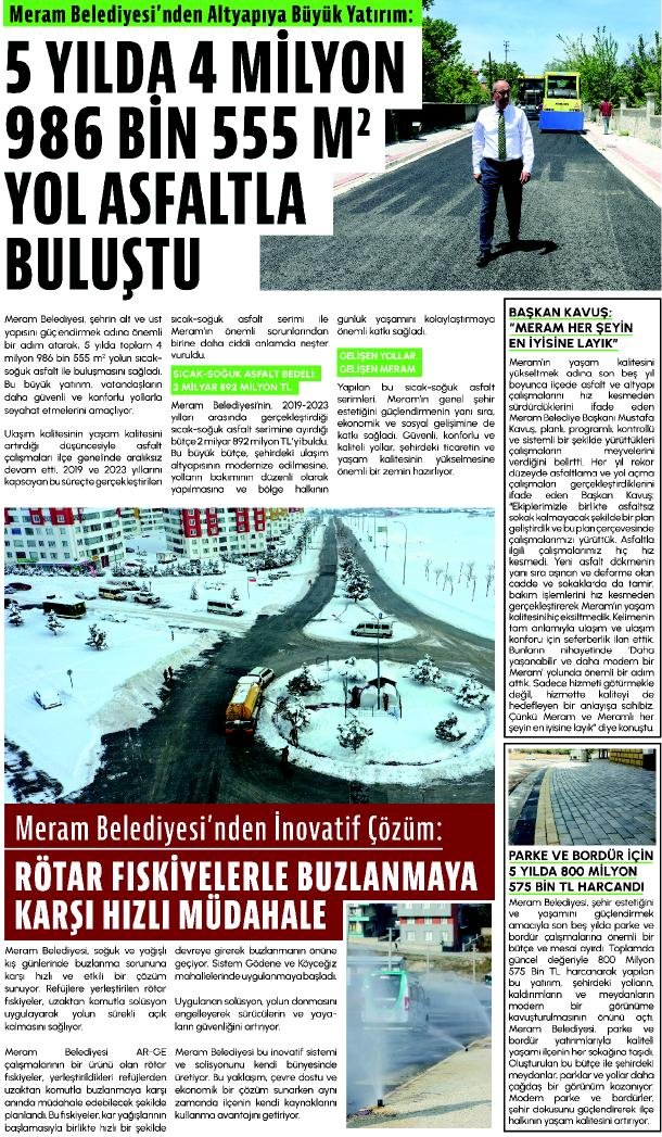 7 Mart 2024 Yeni Meram Gazetesi
