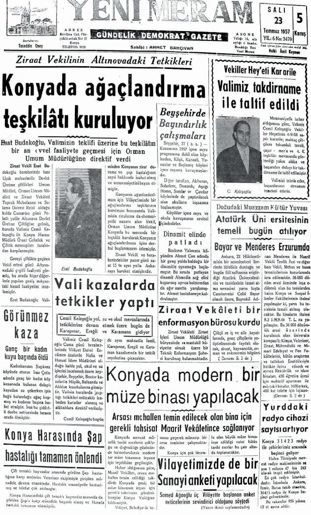 23 Temmuz 2024 Yeni Meram Gazetesi
