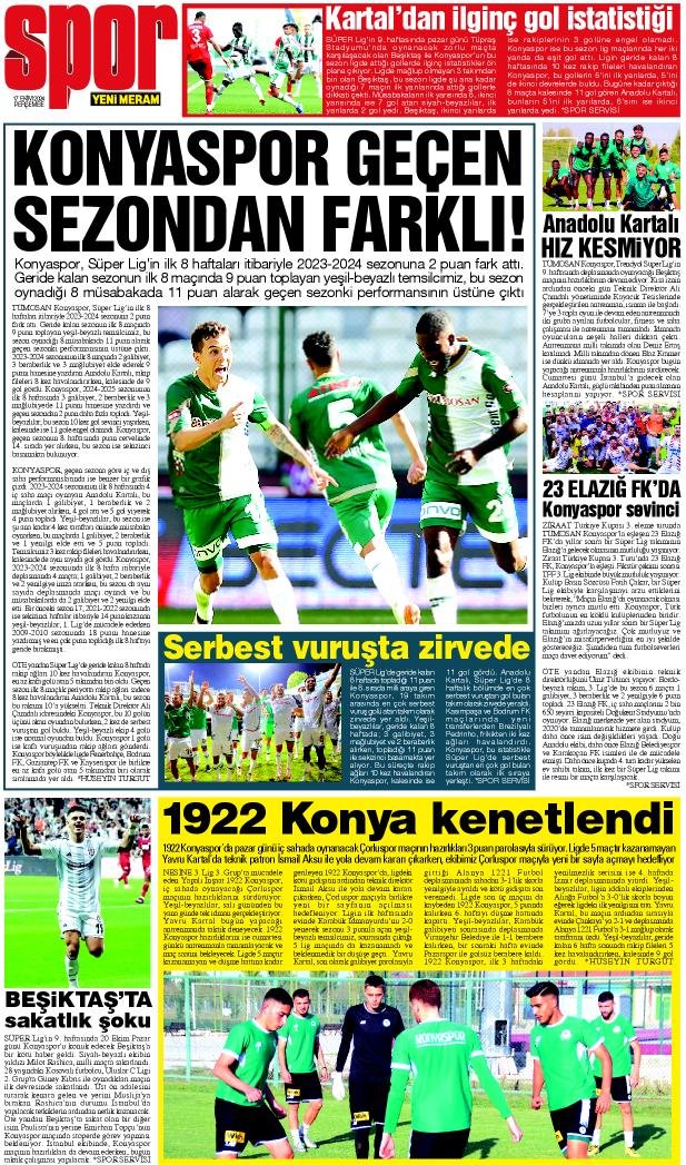 17 Ekim 2024 Yeni Meram Gazetesi
