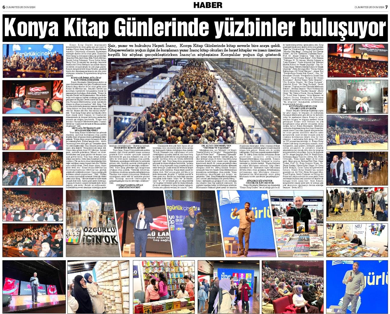 26 Ekim 2024 Yeni Meram Gazetesi