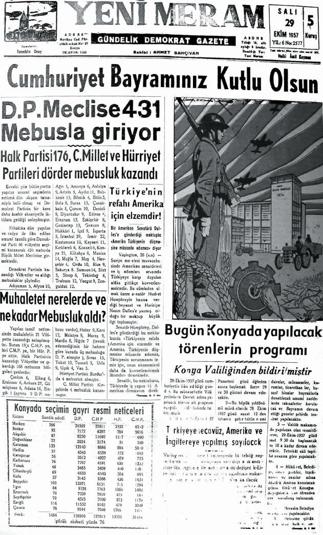 29 Ekim 2024  Yeni Meram Gazetesi